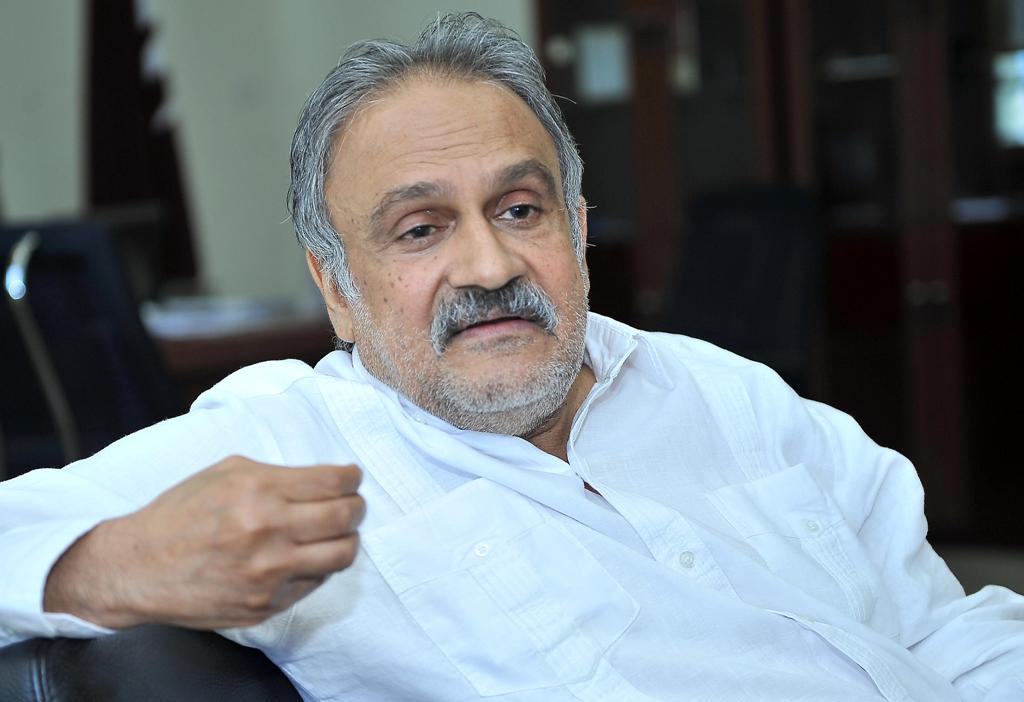 Saad Cachalia, South African Ambassador to Qatar, during an interview at South African Embassy, yesterday. Pic: Baher Amin / The Peninsula