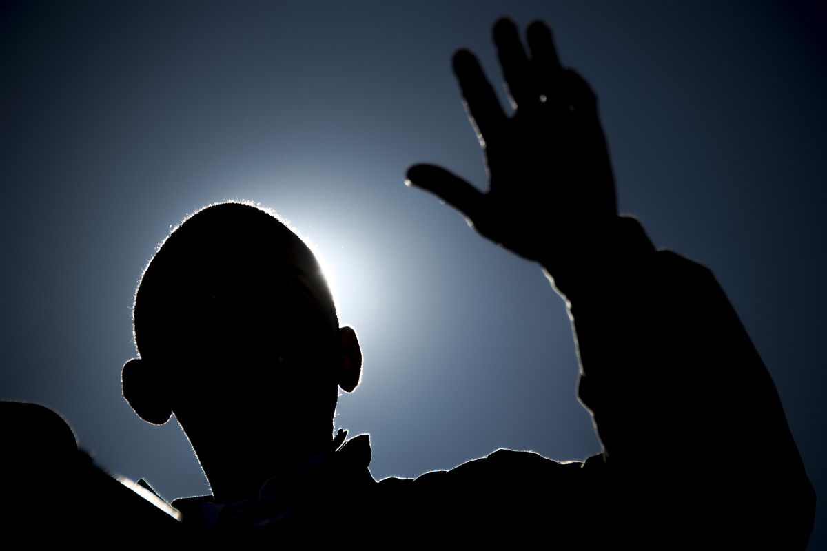  US President Barack Obama speaks at a Hillary for America campaign event in Cleveland, Ohio, October 14, 2016. Obama warned 