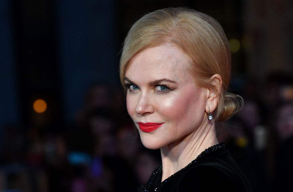Australian actress Nicole Kidman poses on the red carpet after arriving to attend a gala screening of the film 