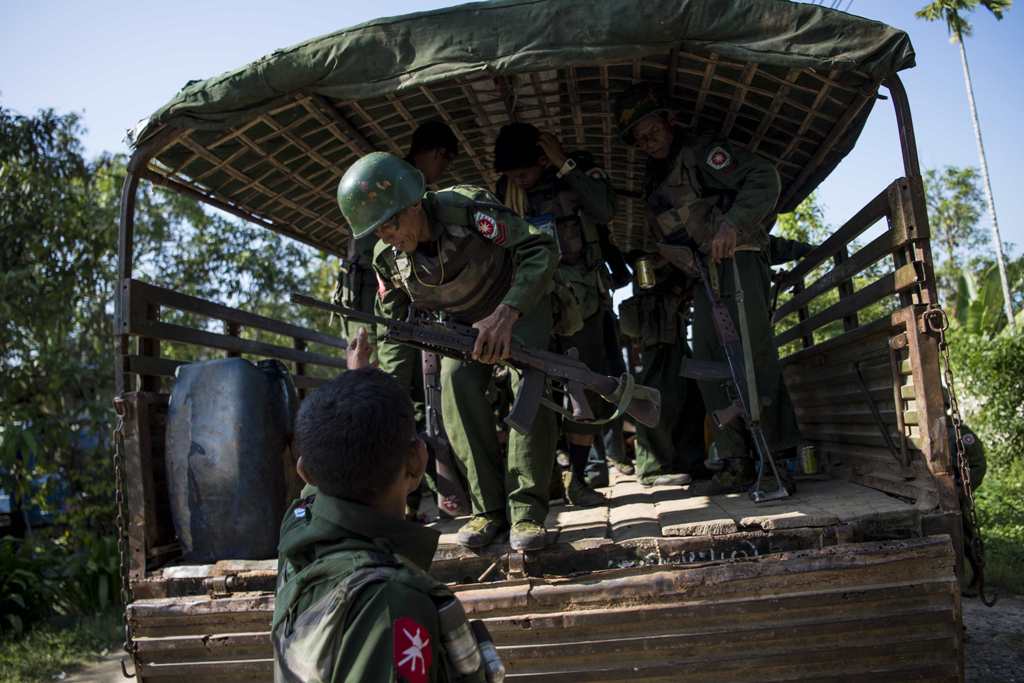 File Photo: / AFP / YE AUNG THU.