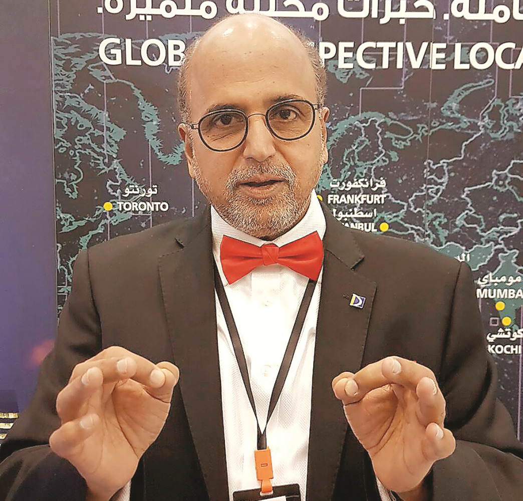 File picture of Doha Bank Group CEO Dr R Seetharaman
