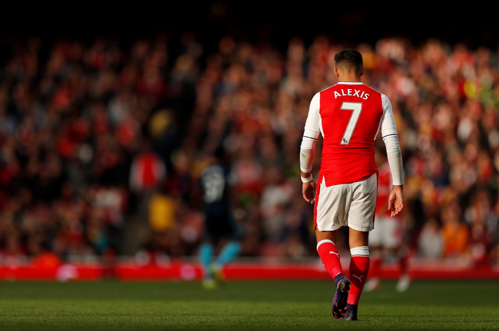 Arsenal's Alexis Sanchez. Reuters / John Sibley
