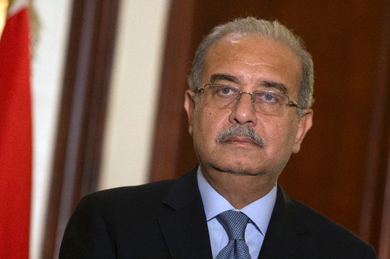 Egypt Prime Minister Sherif Ismail, pictured in 2015, said, 