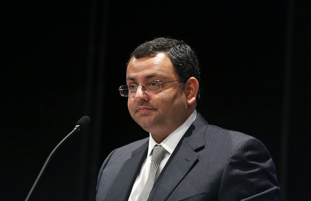 File photo of the then Tata Group Chairman Cyrus Mistry as he speaks to shareholders during the Tata Consultancy Services (TCS) meeting in Mumbai, India. REUTERS/Vivek Prakash/File Photo
