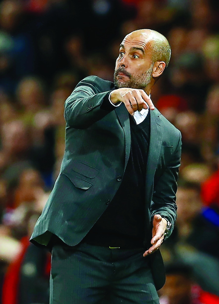 Manchester City manager Pep Guardiola