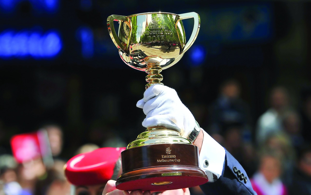 A file phot of the Melbourne Cup.
