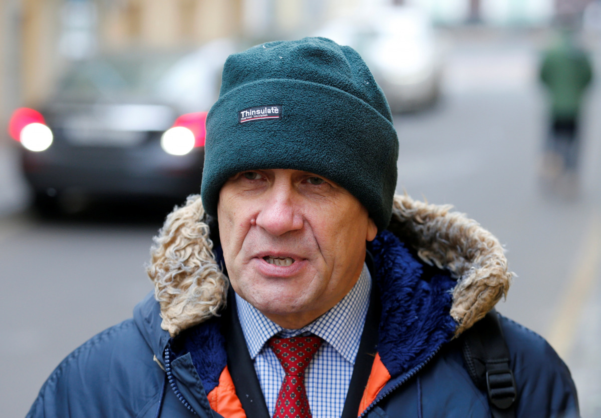 Sergei Nikitin, Director of Amnesty International representative office in Russia, talks to journalists in Moscow, Russia, November 2, 2016. REUTERS/Maxim Zmeyev
