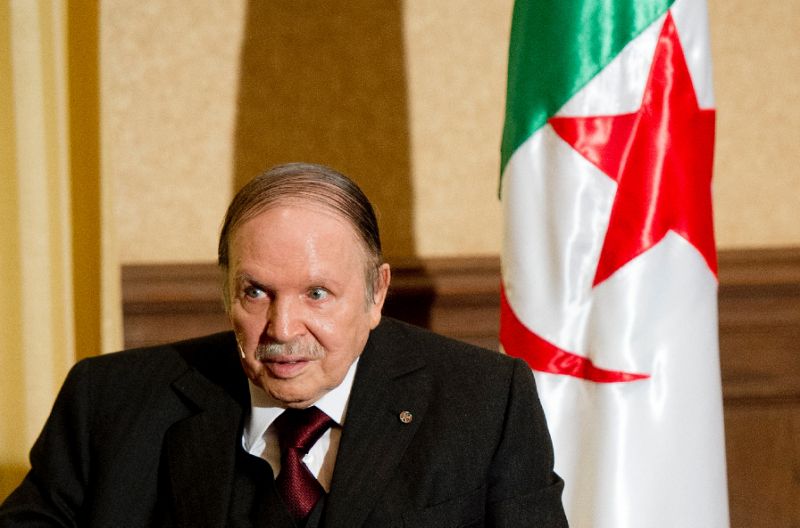 Algerian President Abdelaziz Bouteflika on June 15, 2015 in Algiers. (AFP / Alain Jocard)