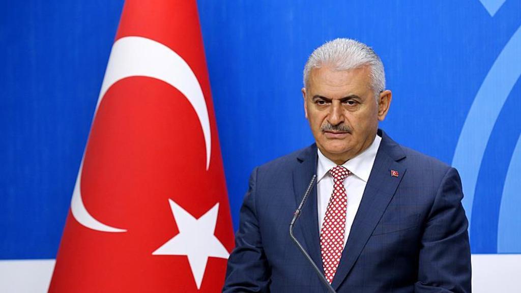 Turkish Prime Minister Binali Yildirim ( Anadolu Agency).