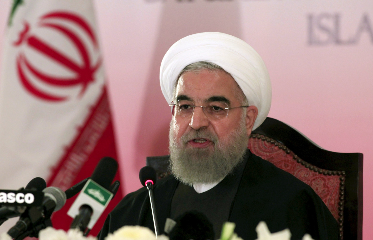 President Hassan Rouhani officially launched the first phases of the Yadavaran and North Azadegan fields as well as the the North Yaran field, which are shared with neighbouring Iraq, the Iranian oil ministry’s news agency SHANA reported. REUTERS file pho