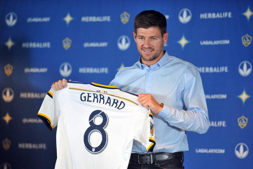 Los Angeles Galaxy midfielder Steven Gerrard. (Reuters/Gary A. Vasquez/USA Today Sports/File Photo)