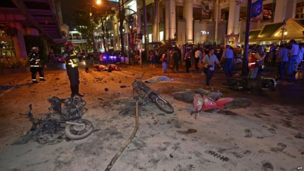 Police say 3kg of TNT was used in the blast. AFP