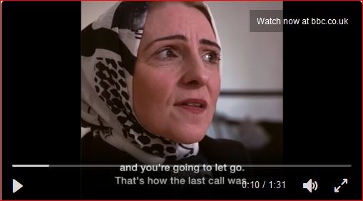 Nicola Benyahia (a video grab from BBC's Twitter account) 