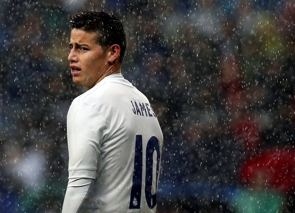 Real Madrid's James Rodriguez. REUTERS/Susana Vera
