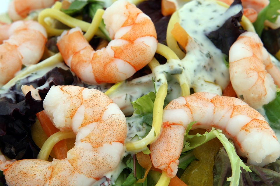Mushrooms and seafood are rich in vitamin D.