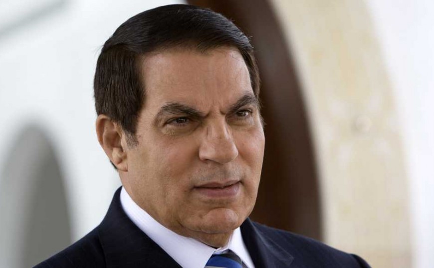 Former Tunisian President Zine El Abidine Ben Ali is seen at a Tunis airport in this April 30, 2008 file photo. REUTERS/Jacky Naegelen