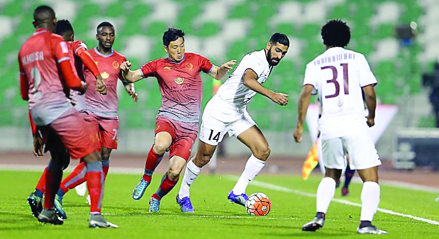 El Jaish and Lekhweiya players in action in this file photo during the previous Qatar Stars League season.