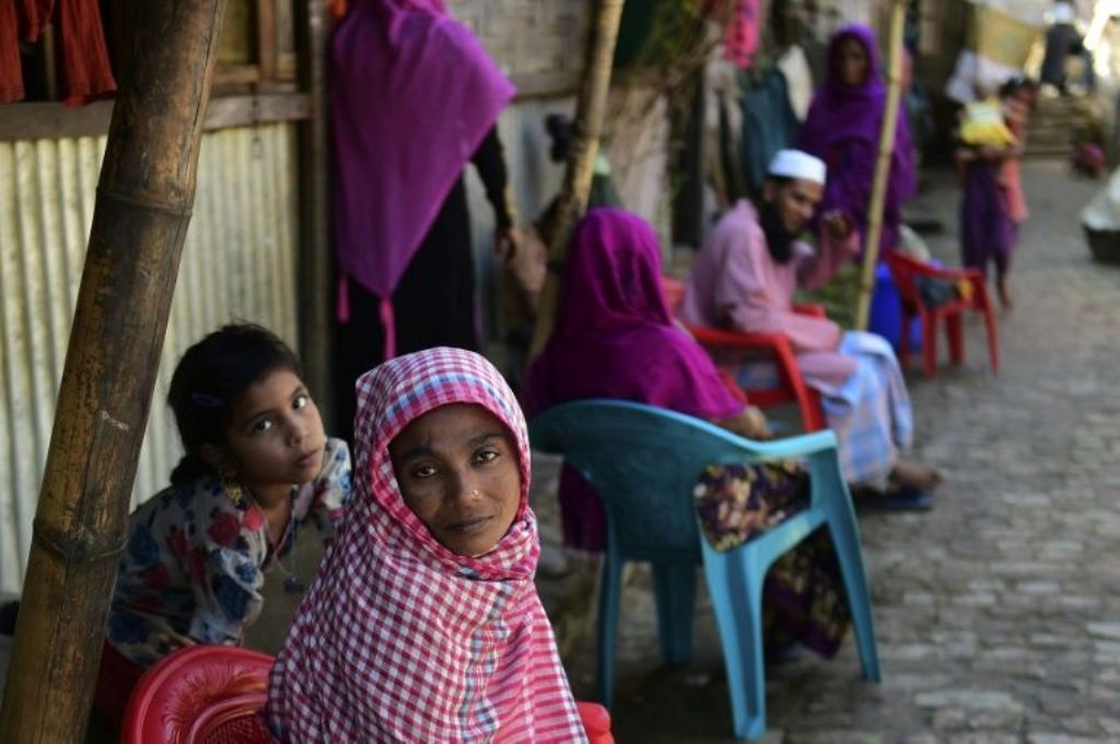 Myanmar's Rohingya refugees, seen at a camp in Teknaf, Bangladesh's Cox's Bazar, on November 26, 2016. MUNIR UZ ZAMAN, AFP/File Like this image. 