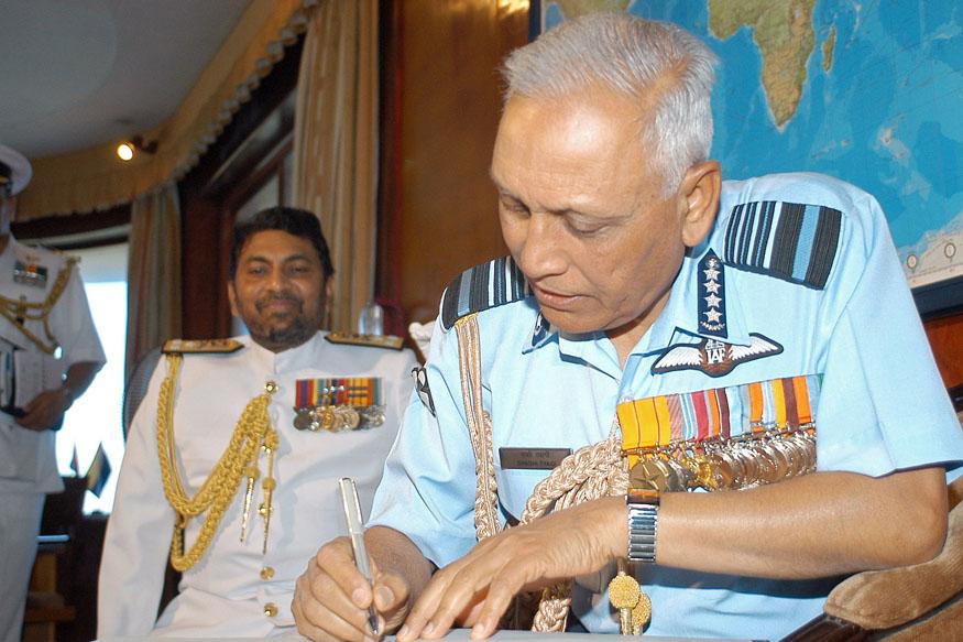 Retired air chief marshal S.P. Tyagi, 71, has been at the centre of allegations of impropriety in the 560 million-euro ($590 million) deal to buy the helicopters from AgustaWestland, a unit of the Italian defence group Leonardo-Finmeccanica. (Reuters file