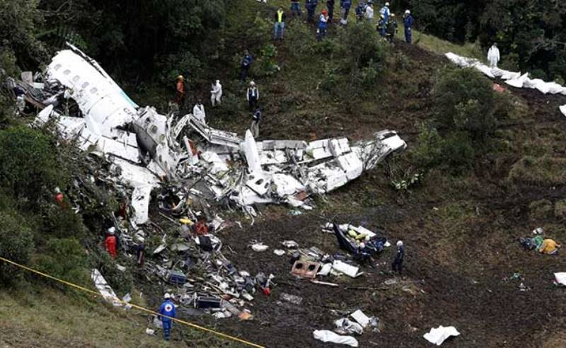 File photo of the plane crash. 