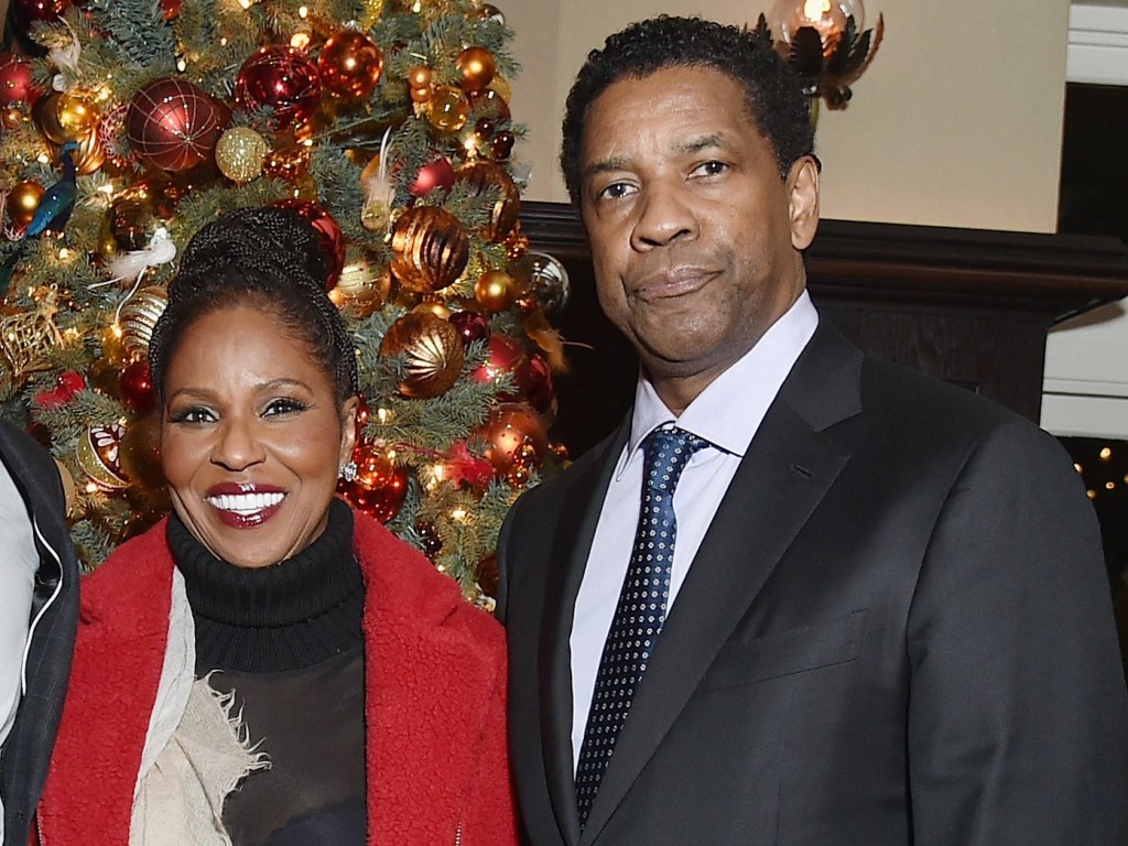 Pauletta Washington and Denzel Washington attend the 
