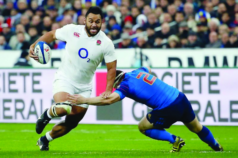 England's prop Mako Vunipola in action during the Six Nations tournament in this March 19, 2016 file photo.