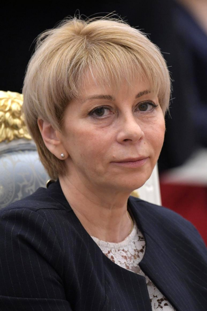  A file photo dated 08 December 2016 shows Russian civil activist, Doctor Yelizaveta Glinka (Doctor Liza) at the Kremlin Palace in Moscow. Doctor Liza was on board a Russian Tu-154 plane that crashed soon after a take-off in Black sea outside Sochi on Dec