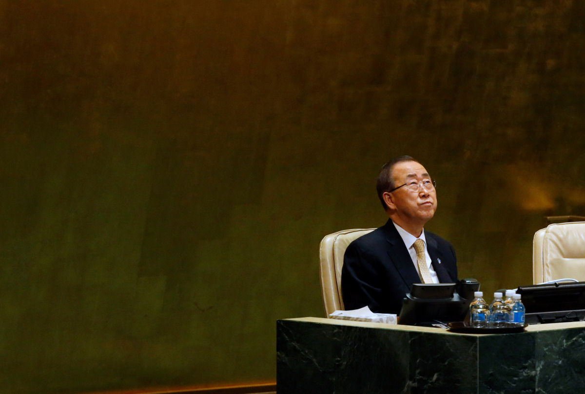 Ban Ki-moon (Reuters file photo) 