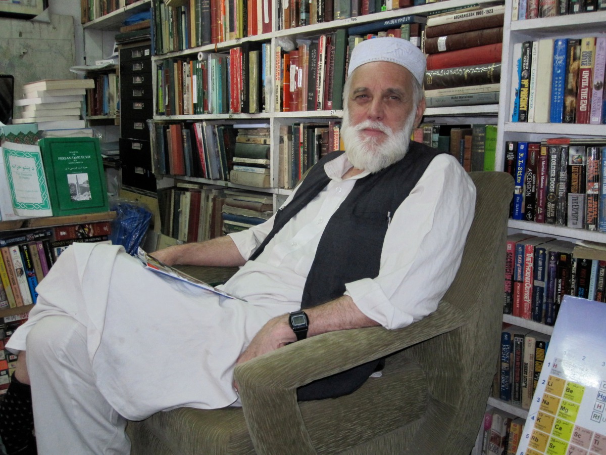 Paul Overby in Kabul in 2010. Mr. Overby, a 74-year-old from Massachusetts, disappeared in May 2014.