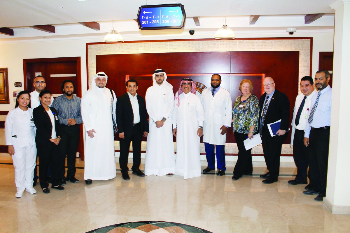 ACI team with Al Emadi Hospital's Management.