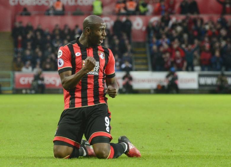 Bournemouth striker Benik Afobe (File photo / Reuters)