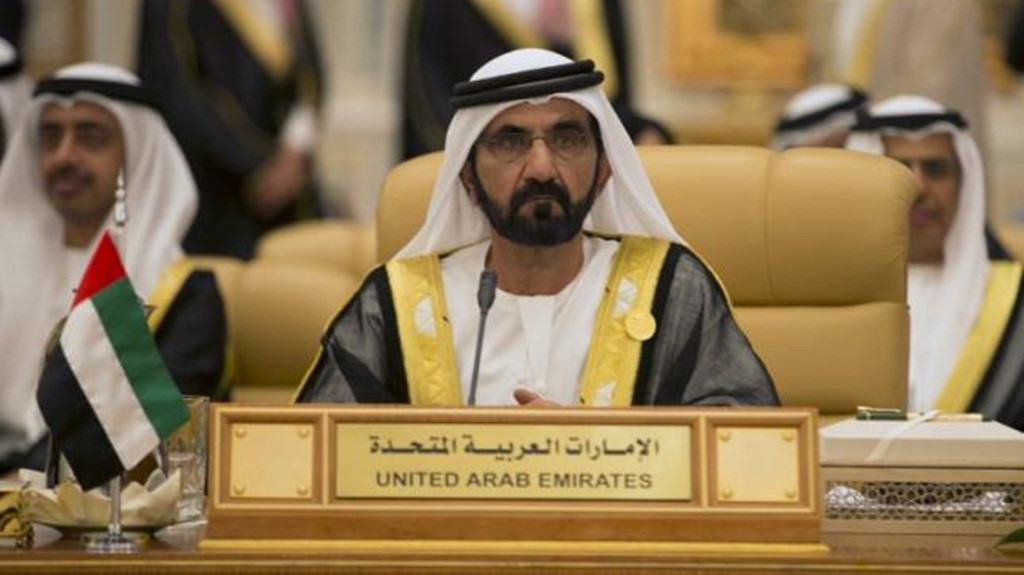 Sheikh Mohammed bin Rashid Al Maktoum, Prime Minister and Vice-President of the United Arab Emirates and ruler of Dubai, attends the Summit of South American-Arab Countries, in Riyadh November 10, 2015. REUTERS/Faisal Al Nasser
