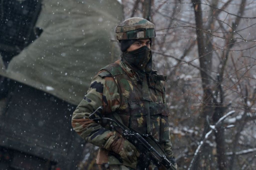 Dozens of Indian and Pakistani soldiers are killed by avalanches almost every winter by avalanches along the LoC in Kashmir (AFP Photo/TAUSEEF MUSTAFA).