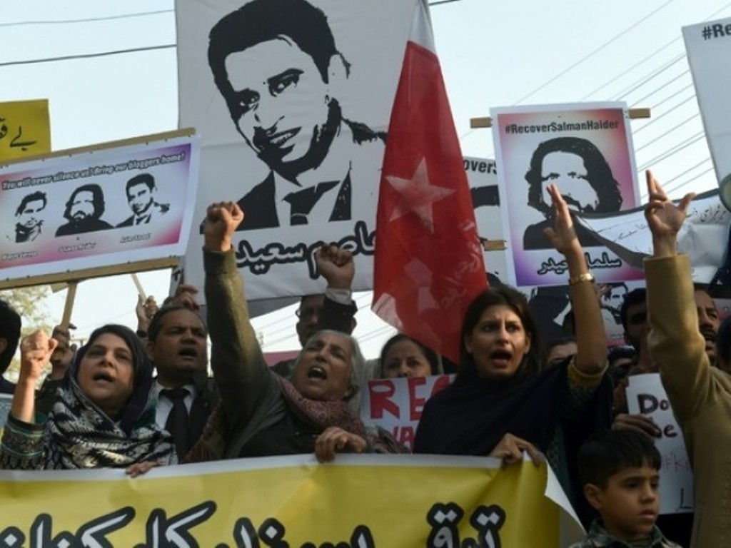 Asim was among activists five who went missing more than two weeks ago. PHOTO: AFP.