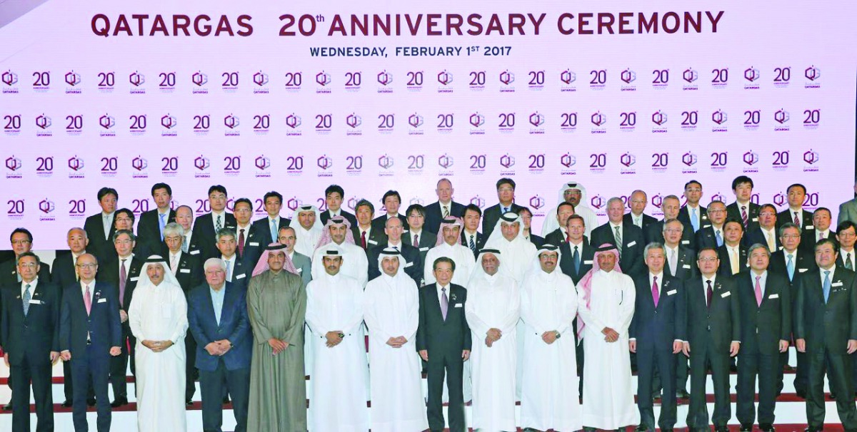 Prime Minister and Interior Minister H E Sheikh Abdullah bin Nasser bin Khalifa Al Thani and other ministers and officials at the event yesterday.