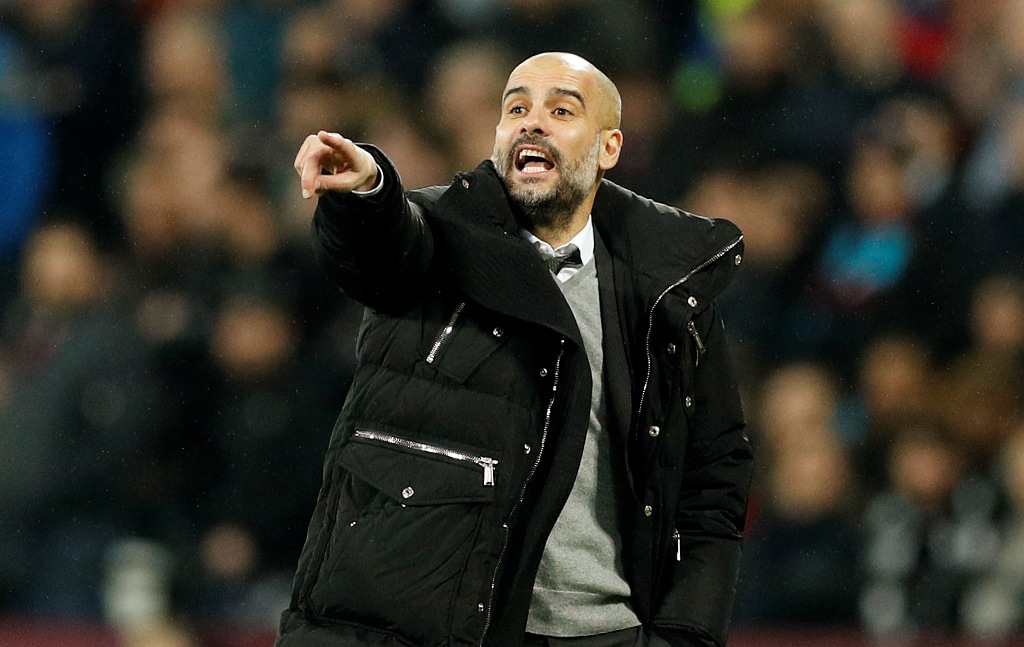 Manchester City manager Pep Guardiola Action Images via Reuters / John Sibley 
