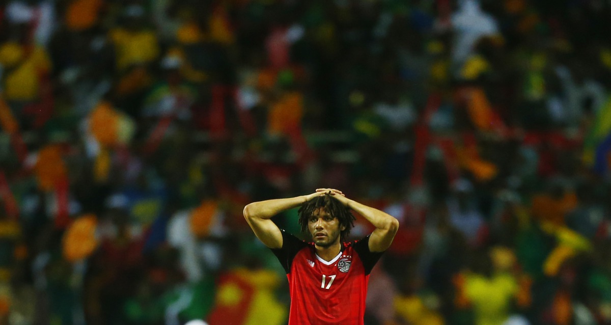  Egypt's Mohamed Elneny looks dejected after Cameroon's Vincent Aboubakar scores their second goal Reuters / Amr Abdallah Dalsh Livepic