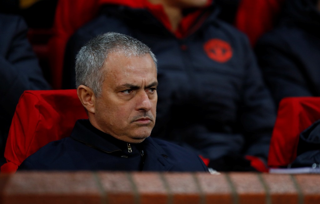 Manchester United manager Jose Mourinho. Reuters / Jason Cairnduff Livepic

