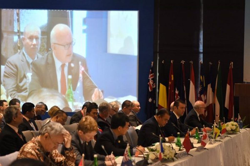 Counter-Terrorism Financing (CTF) Summit in Bali [Photograph: Paul Grigson's Twiiter Account].