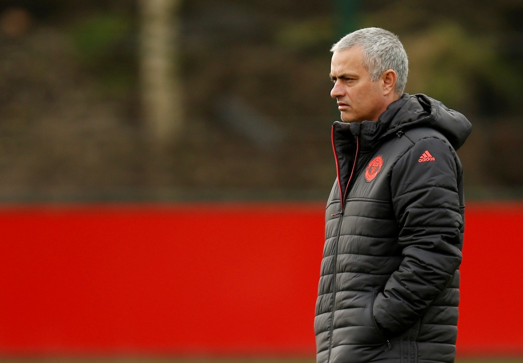 Manchester United manager Jose Mourinho. 21/2/17. Reuters / Andrew Yates

