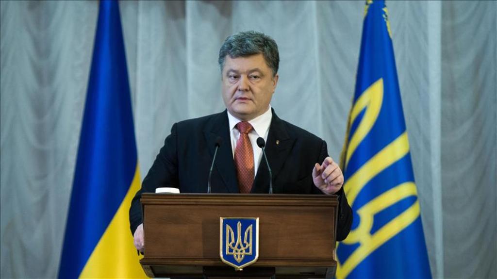 President of Ukraine Petro Poroshenko / Photo: AA.