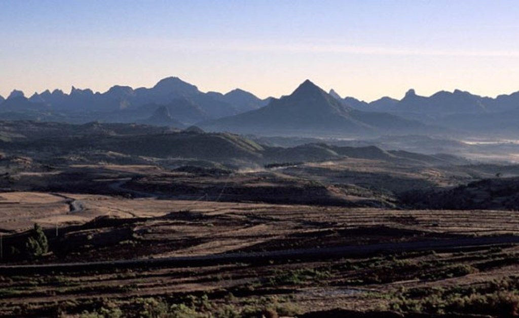 The landscape of Adwa.