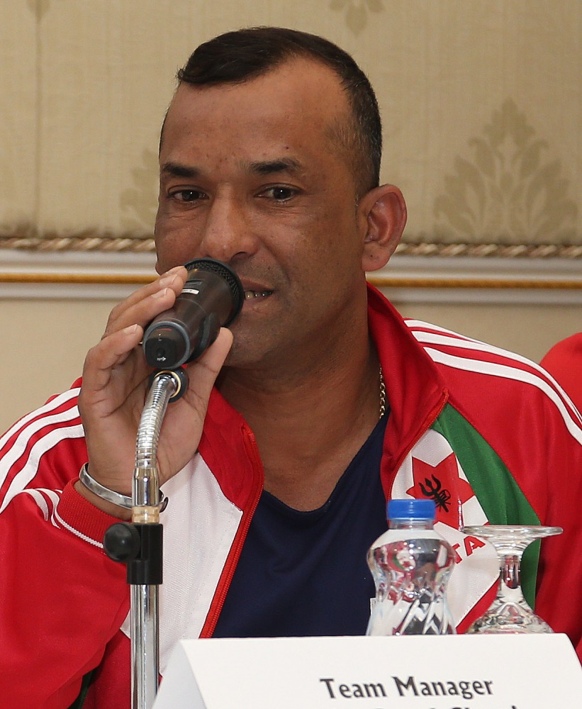 Nepal Manager Gopal Chhetri