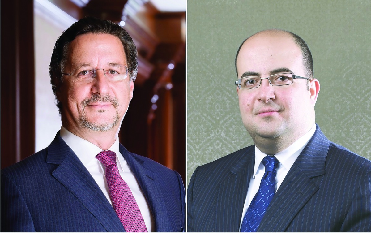 Ziad Makkawi (left) and Ihab Asali.