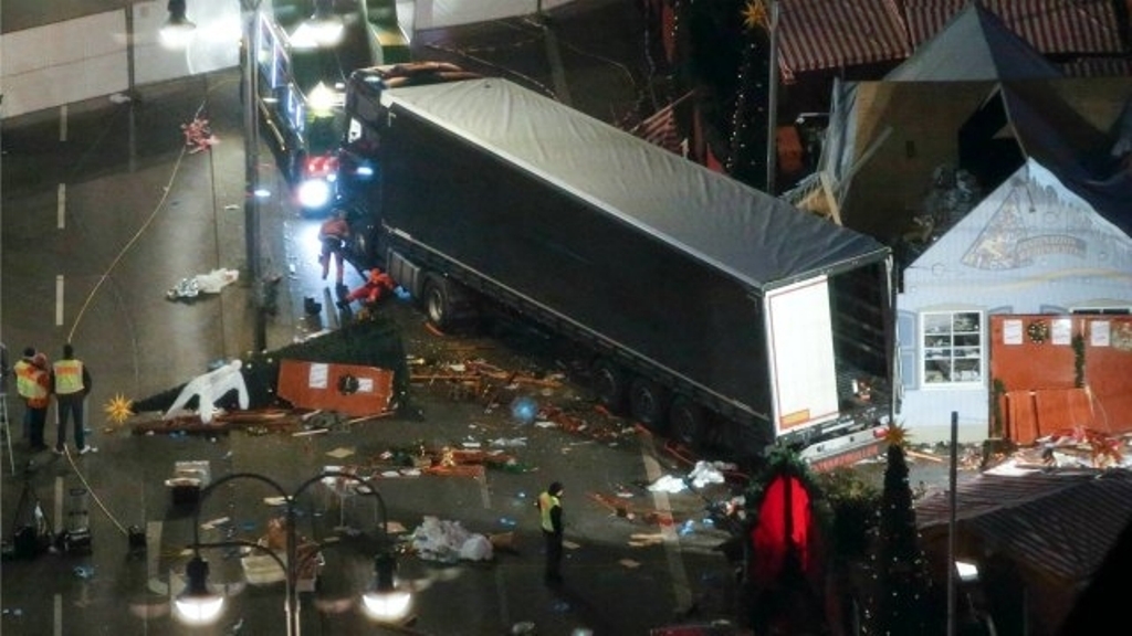 The truck attack left 12 people dead. (Reuters).