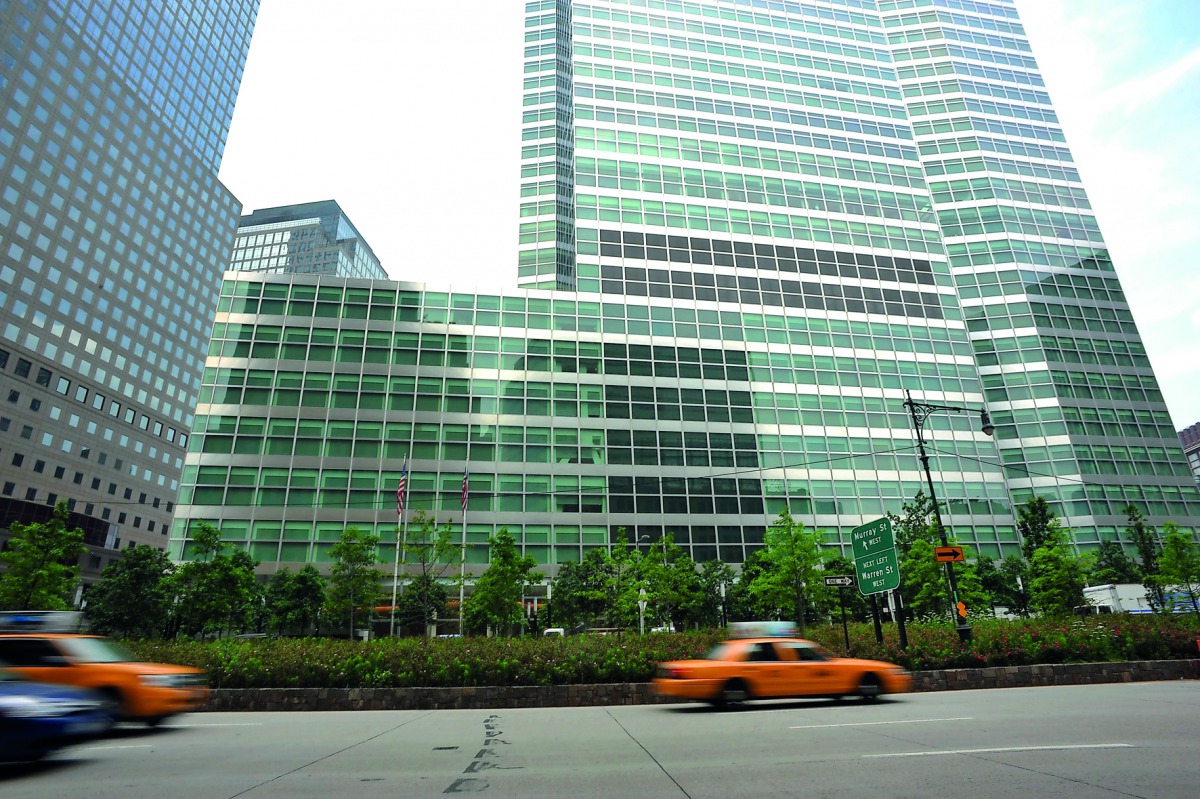 The headquarters of Goldman Sachs in New York.