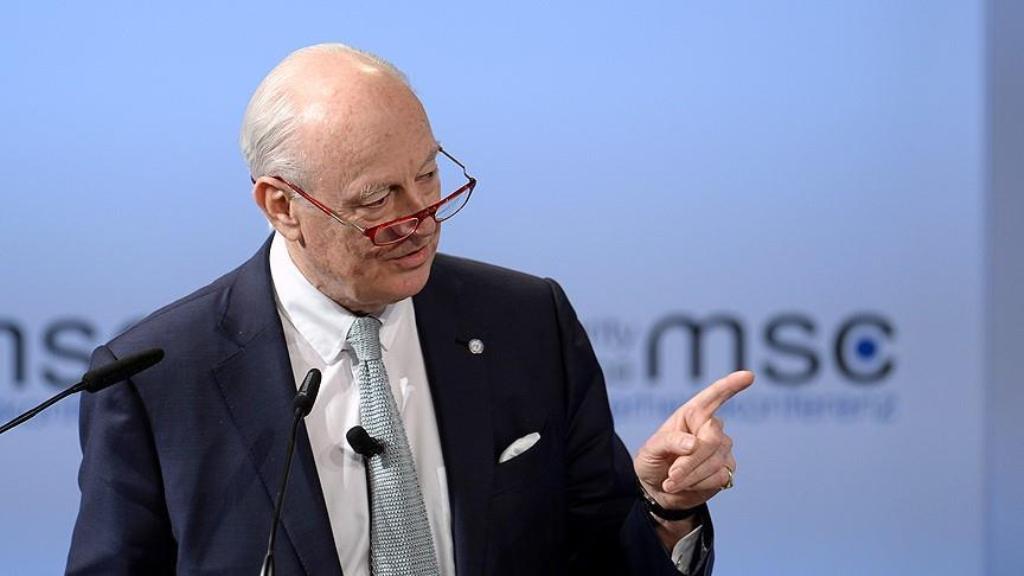 UN's Syria Envoy Staffan de Mistura.