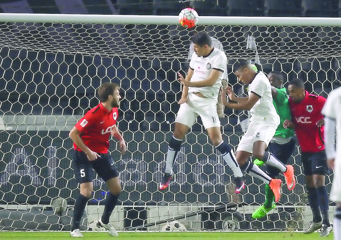 
A file picture of the Qatar Clasico between Al Rayyan and Al Sadd.