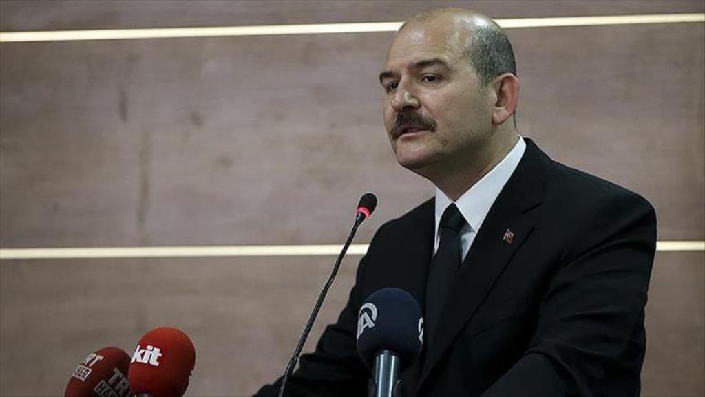 Turkey's Interior Minister Suleyman Soylu. / AA.