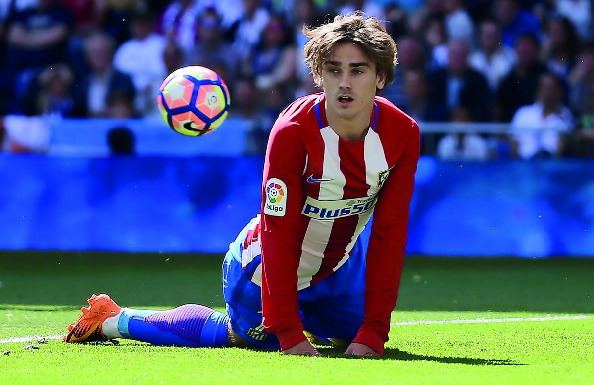 Atletico Madrid's Antoine Griezmann